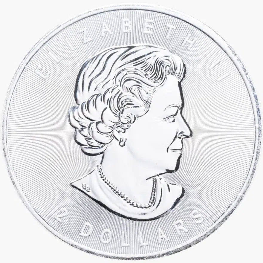 Канада 2 доллара (dollars) 2015  Серый волк - Вой волков, реверс