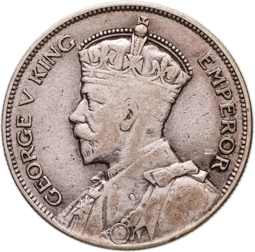 Новая Зеландия 1/2 кроны (crown) 1935