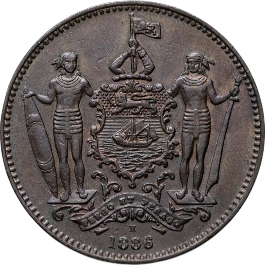 Северное Борнео 1 цент (cent) 1886, реверс