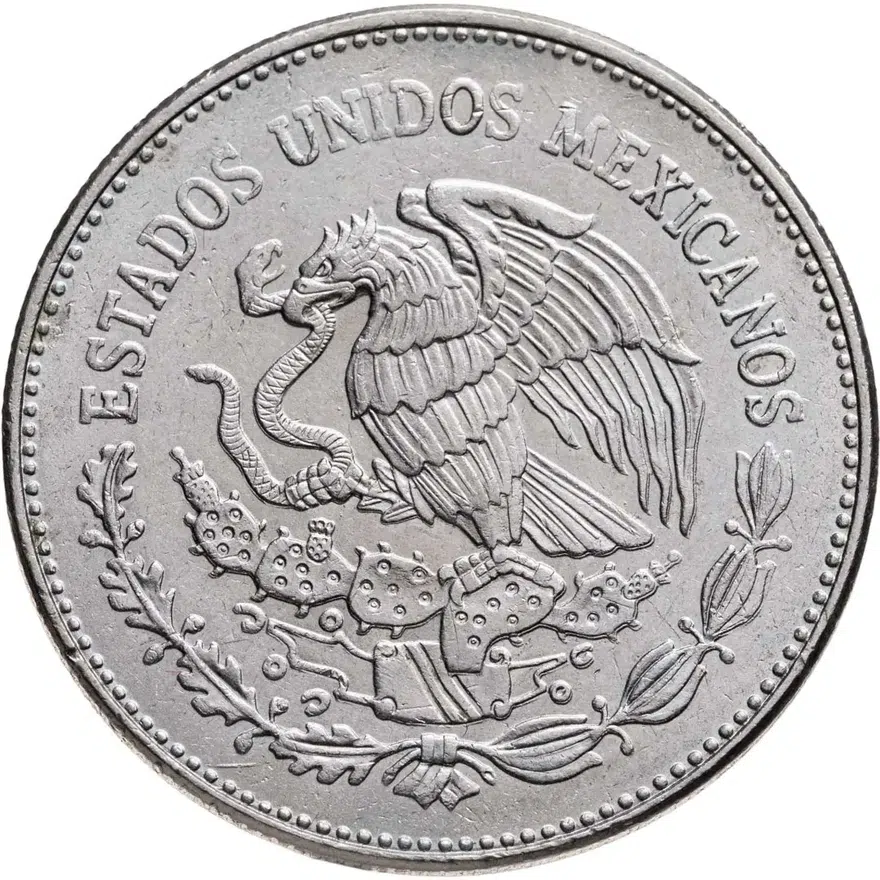 Мексика 50 песо (pesos) 1983, реверс