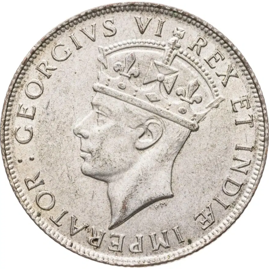 Британская Восточная Африка 1 шиллинг (shilling) 1937, реверс