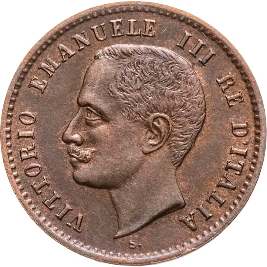 Италия 2 чентезимо (centesimi) 1903, реверс