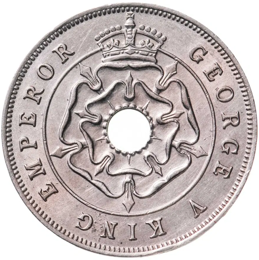 Южная Родезия 1 пенни (penny) 1934, реверс