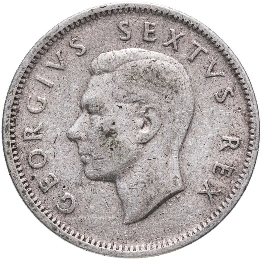 ЮАР 1 шиллинг (shilling) 1950