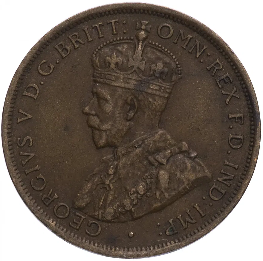 Джерси 1/12 шиллинга (shilling) 1913, реверс