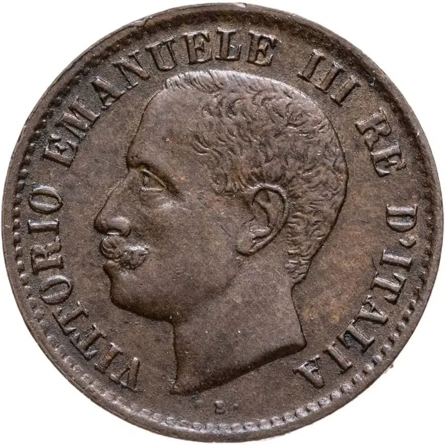 Италия 1 чентезимо (centesimo) 1904