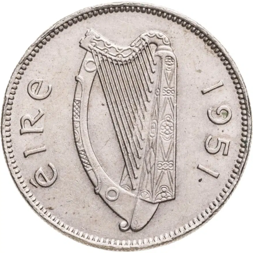 Ирландия 1 шиллинг (shilling) 1951