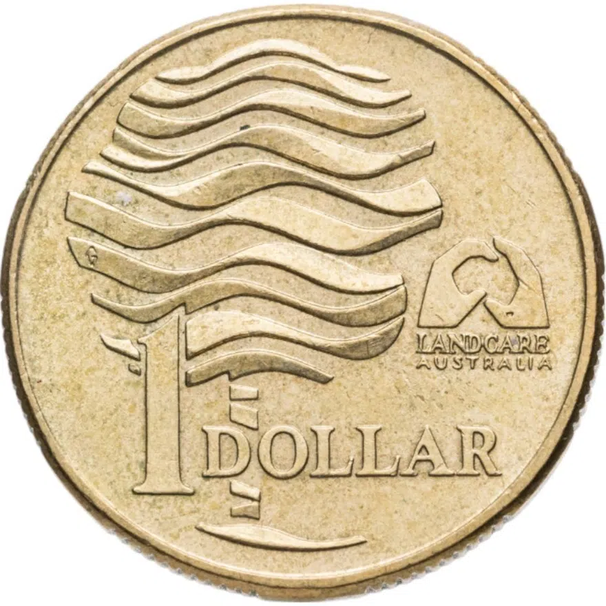 Австралия 1 доллар (dollar) 1993 "Landcare Australia — организация по защите окружающей среды"