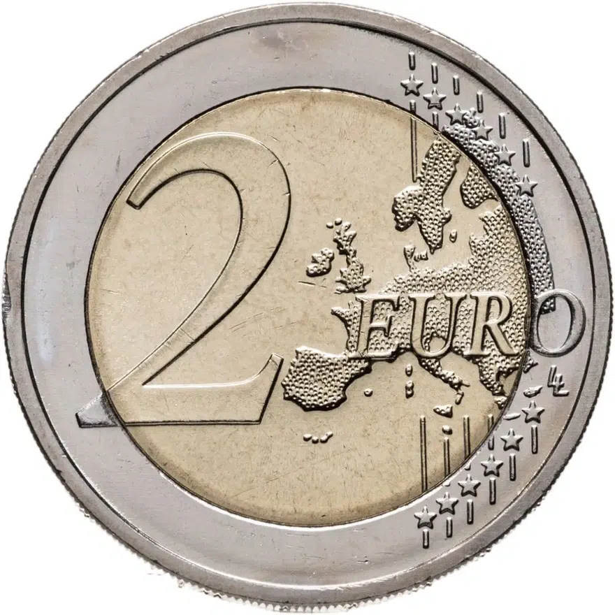 Латвия 2 евро (euro) 2018 Исторические области Латвии - Земгале, реверс