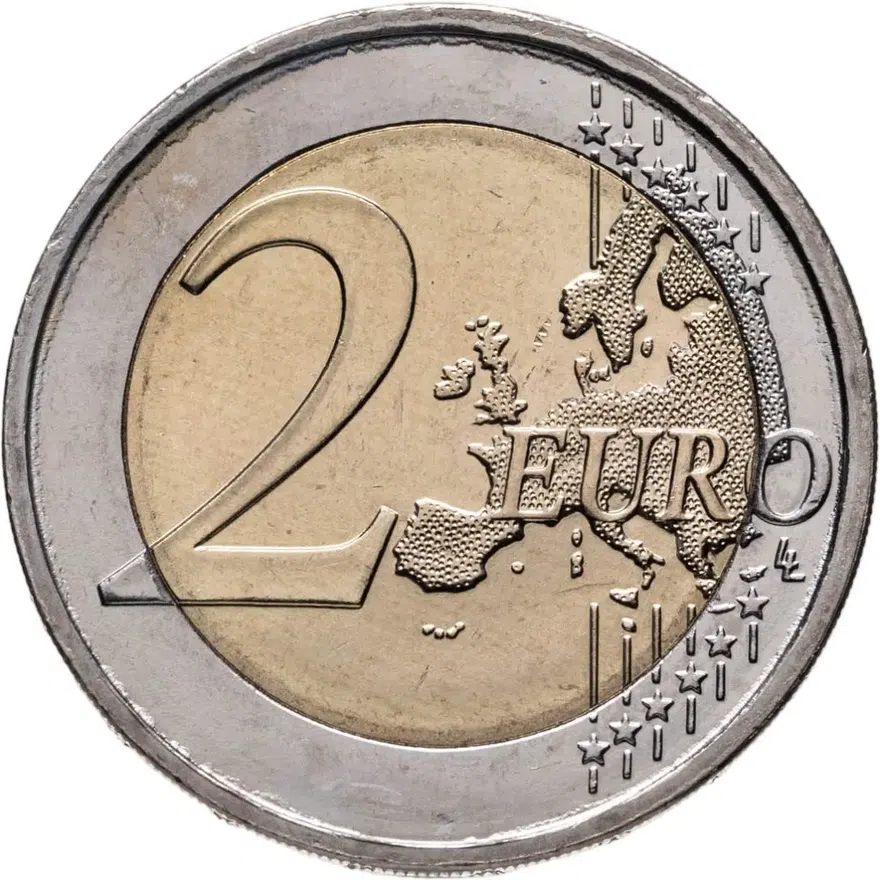 Греция 2 евро (euro) 2018 75 лет со дня смерти Костиса Паламаса, реверс