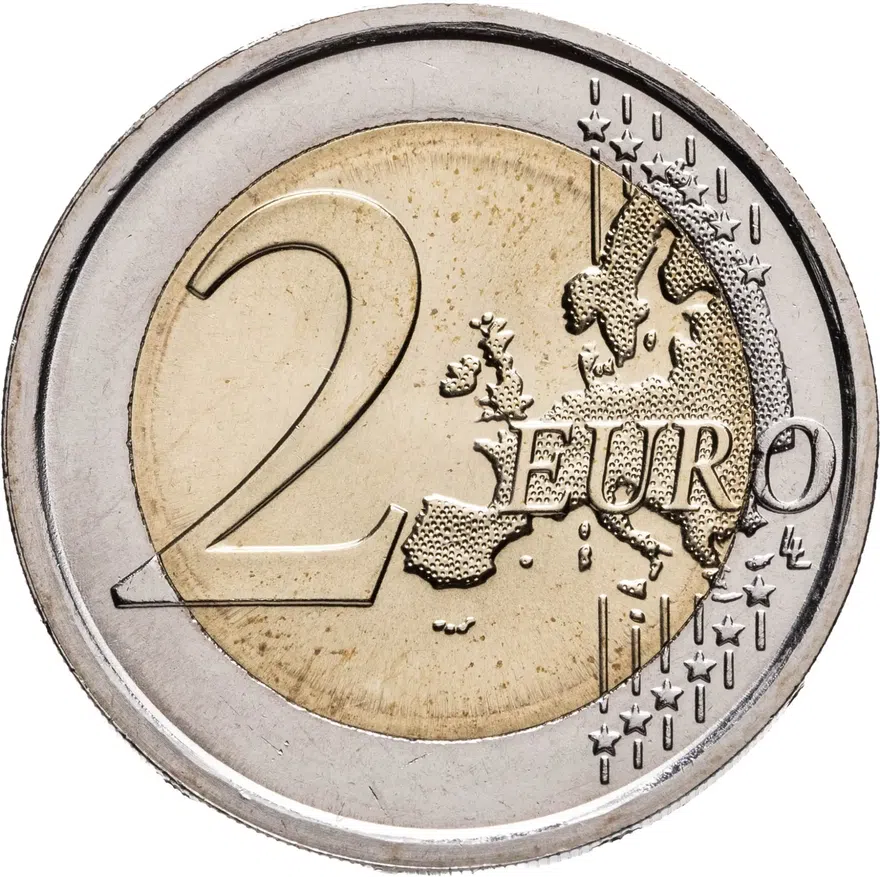 Италия 2 евро (euro) 2017 400 лет со дня постройки Собора Святого Марка, реверс