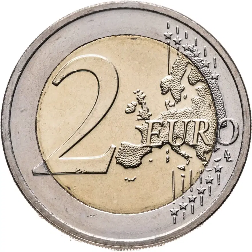 Люксембург 2 евро (euro) 2017 50 лет добровольной воинской службе в Люксембурге, реверс