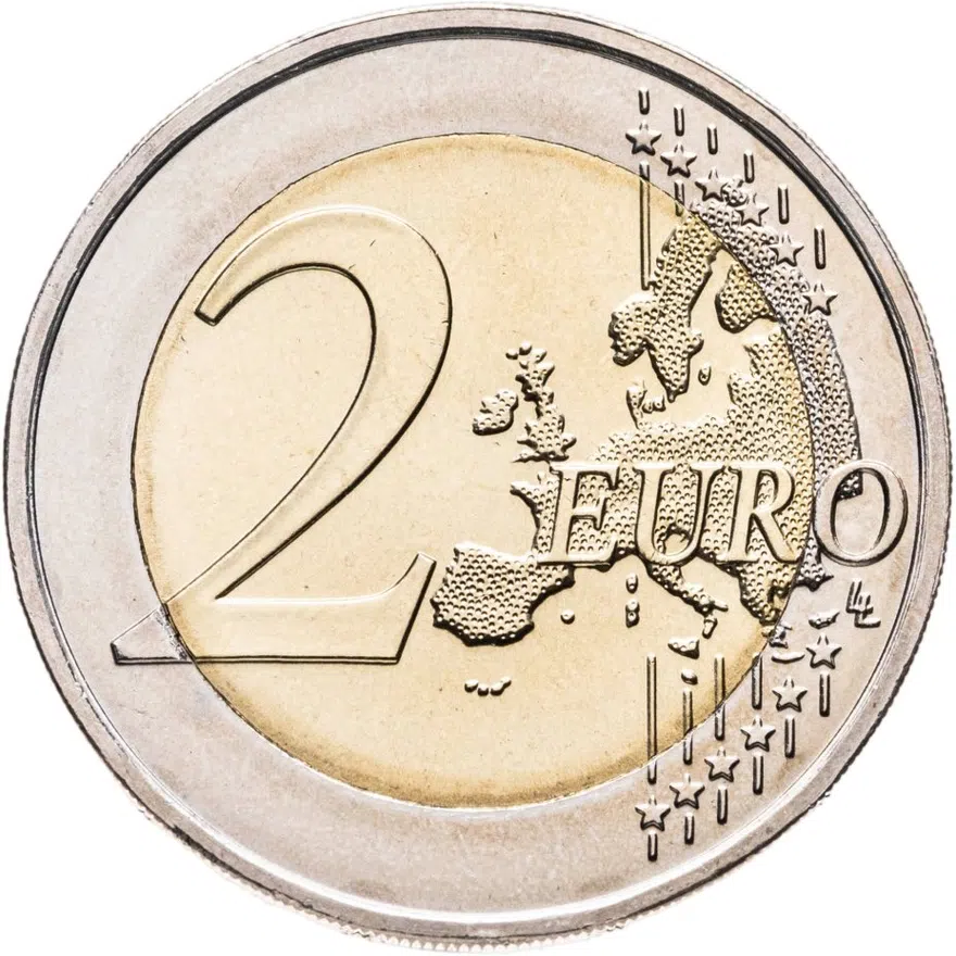 Португалия 2 евро (euro) 2017 150 лет Полиции общественной безопасности, реверс
