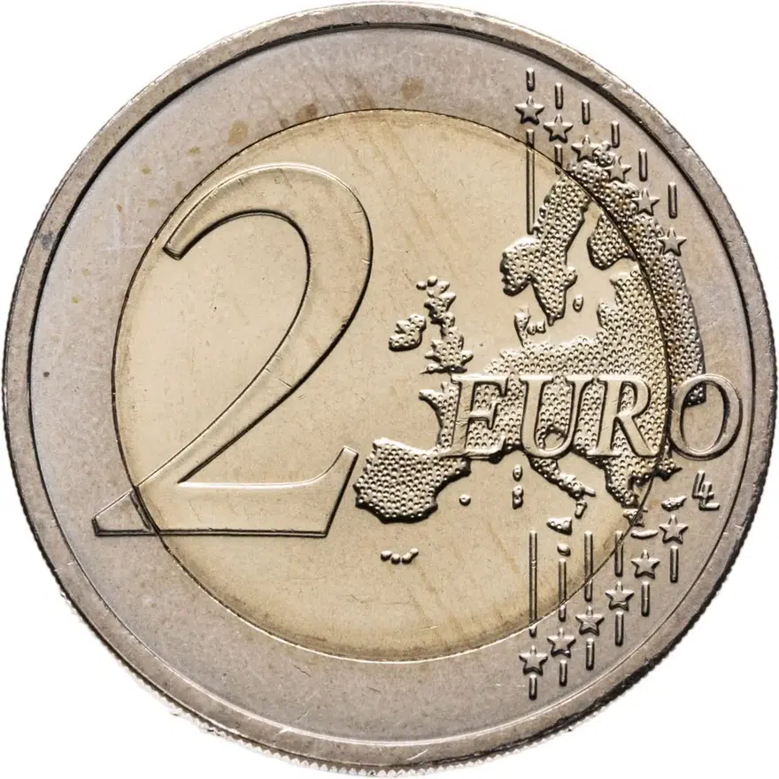 Португалия 2 евро 2017 150 лет со дня рождения Рауля Брандао, реверс