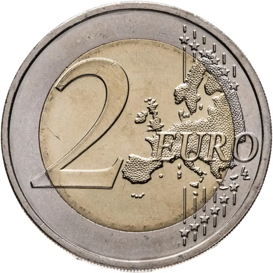 Португалия 2 евро (euro) 2018 250 лет Ботаническому саду в Ажуде, реверс