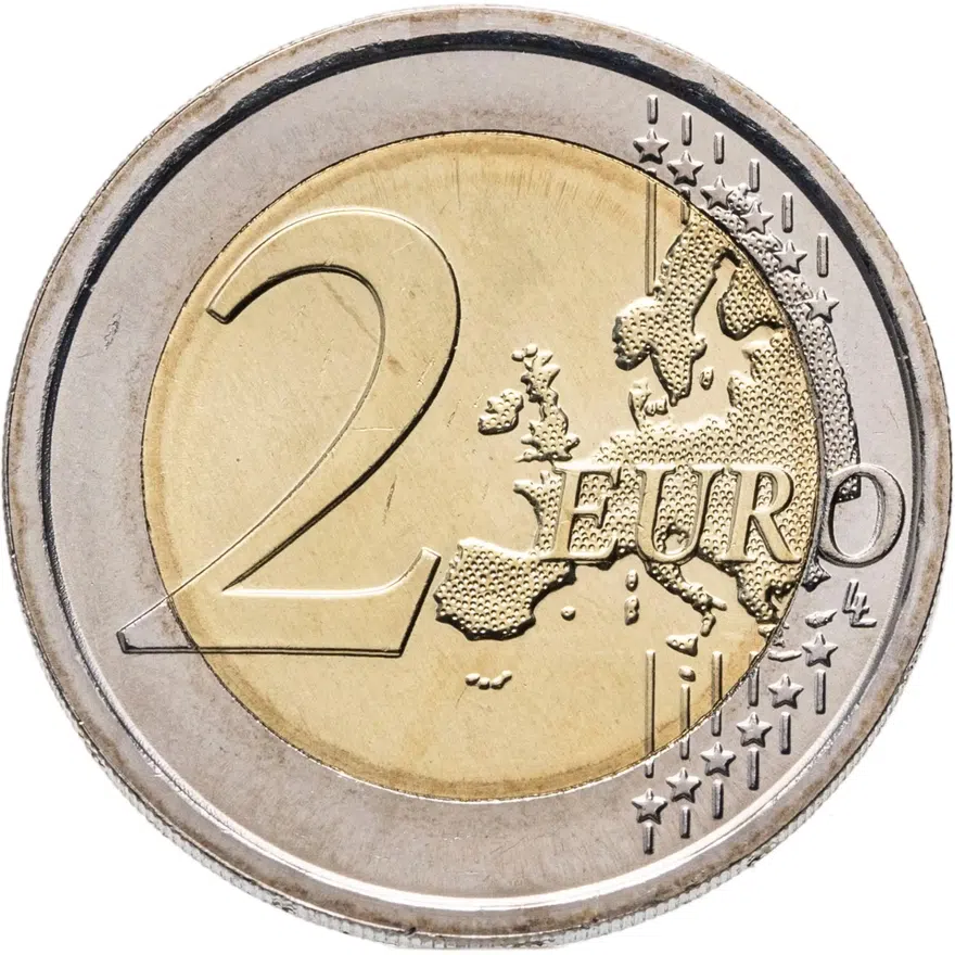 Сан-Марино 2 евро (euro) 2017   регулярный чекан, реверс