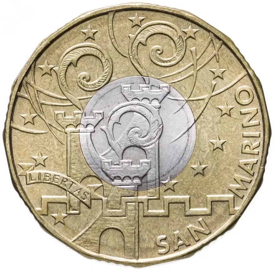 Сан-Марино 5 евро (euro) 2017  30 лет со дня рождения Марко Симончелли, реверс