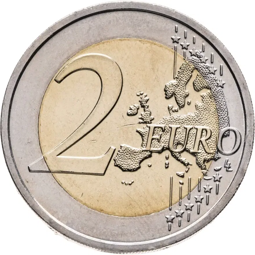 Словакия 2 евро (euro) 2017  550 лет Истрополитанской академии, реверс