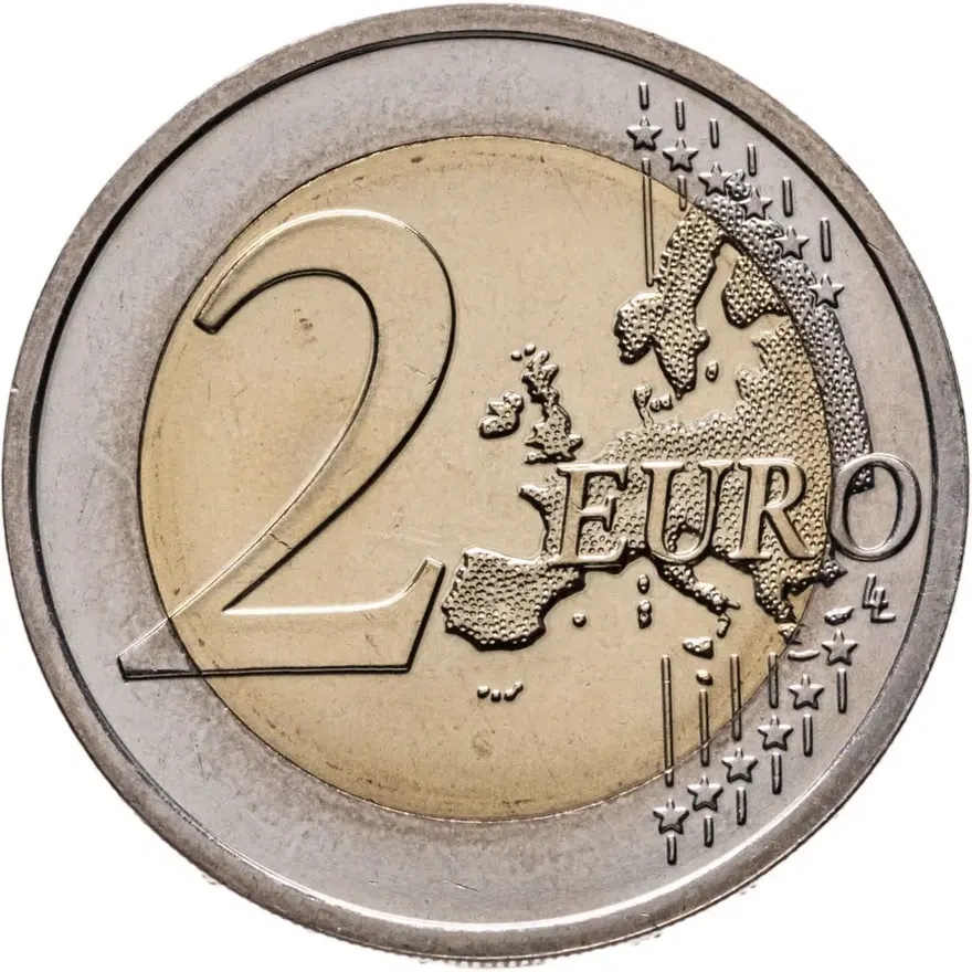 Словакия 2 евро (euro) 2018 25 лет Словацкой Республике, реверс