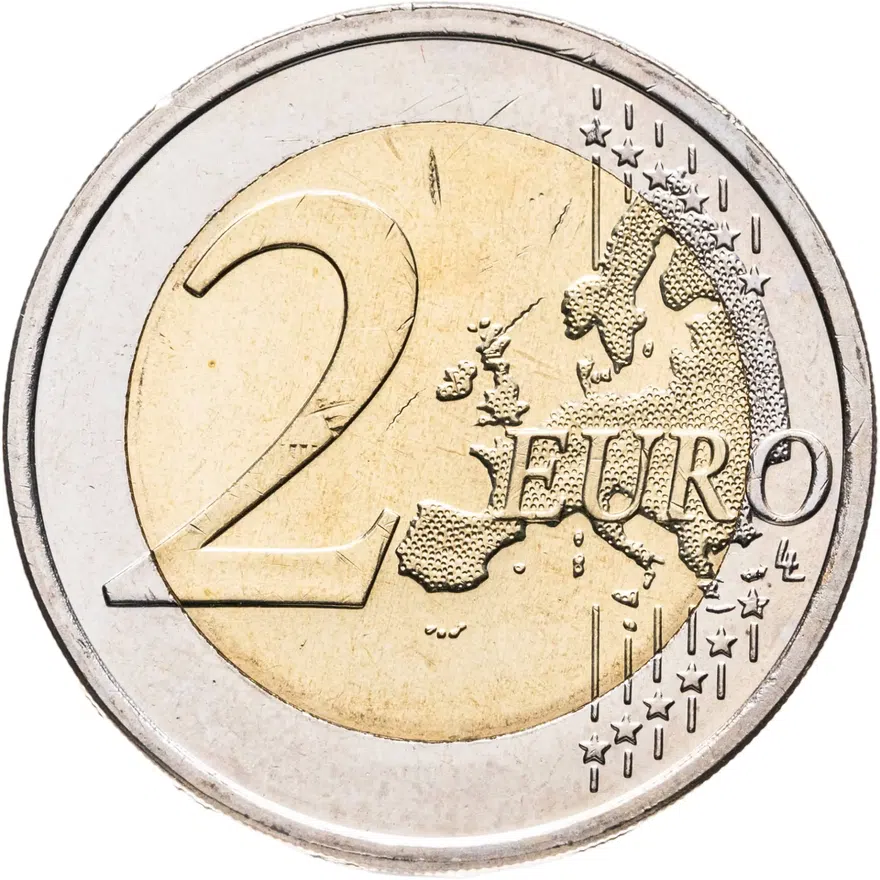 Финляндия 2 евро (euro) 2017 Финская природа, реверс