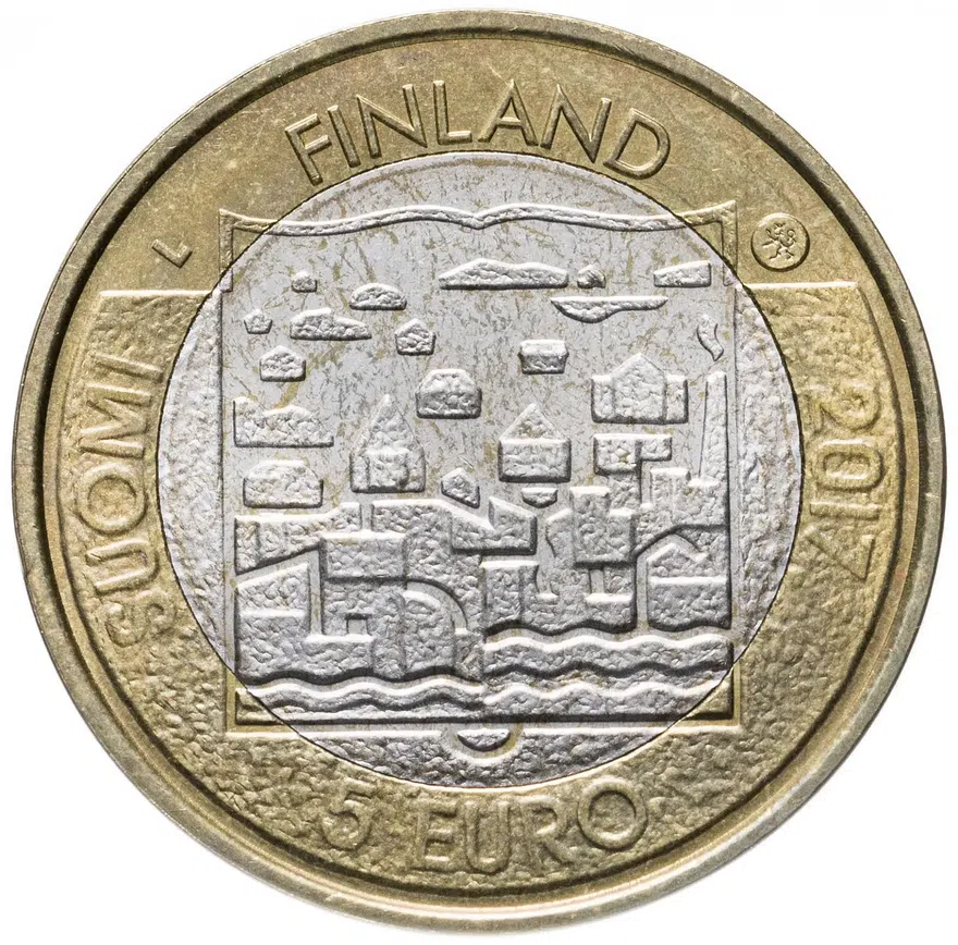 Финляндия 5 евро (euro) 2017  Президенты Финляндии - Юхо Кусти Паасикиви (1946-1956), аверс
