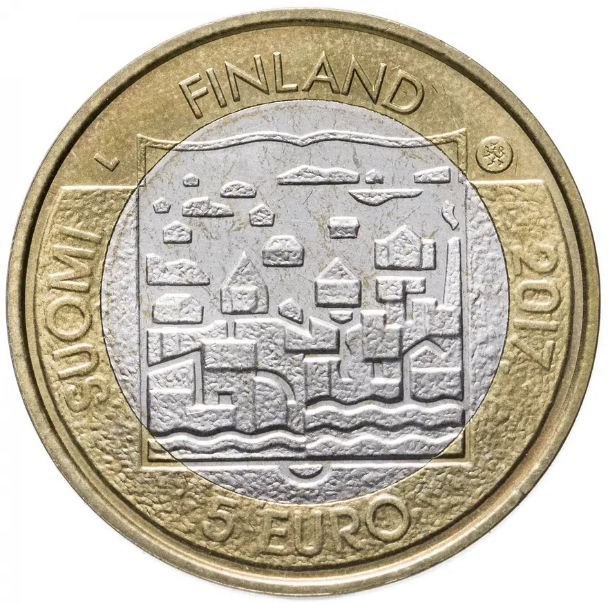 Финляндия 5 евро (euro) 2017  Президенты Финляндии - Урхо Калева Кекконен (1956-1981)