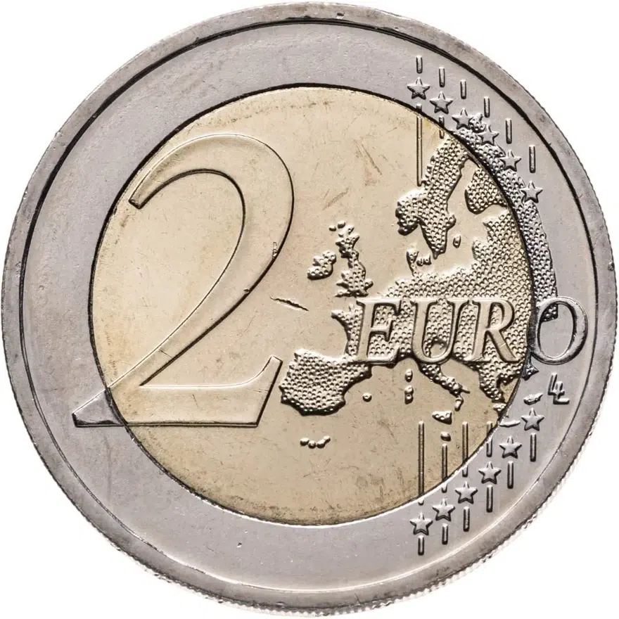 Германия 2 евро (euro) 2020 D "50 лет коленопреклонению в Варшаве", реверс