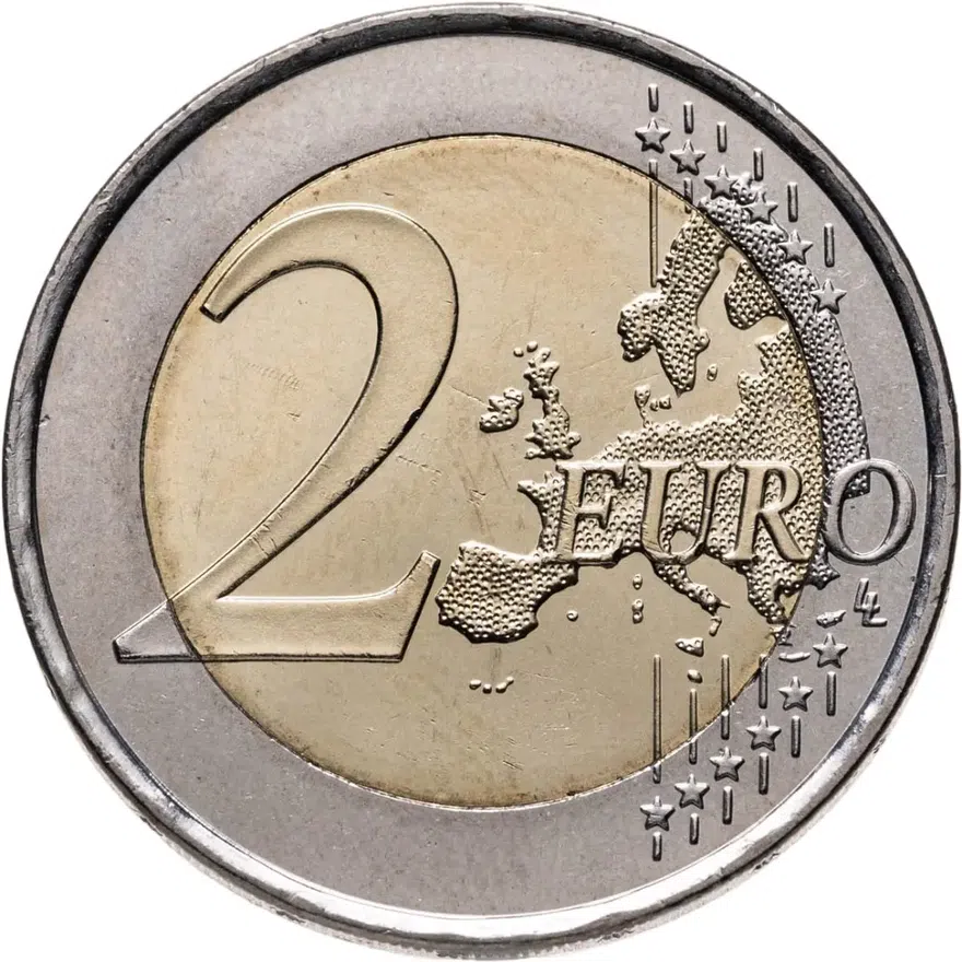 Испания 2 евро 2020 "Архитектура мудехар в Арагоне", реверс