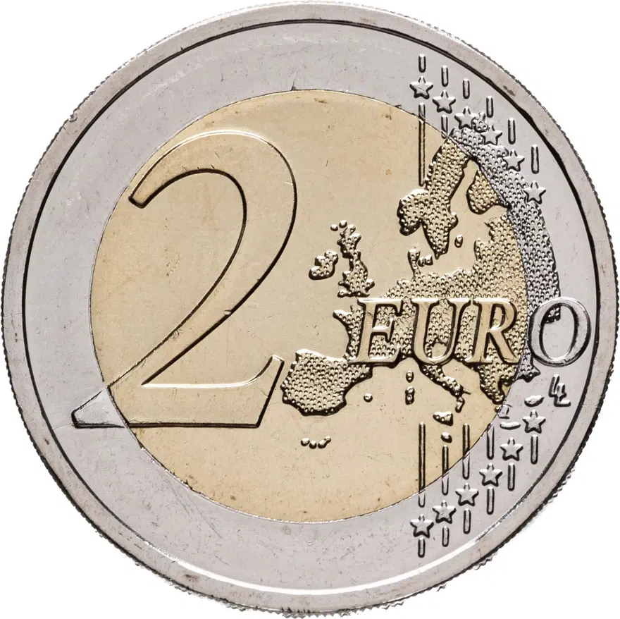 Германия 2 евро (euro) 2023 Гамбург - Эльбская филармония, знак монетного двора "G" - Карлсруэ, реверс