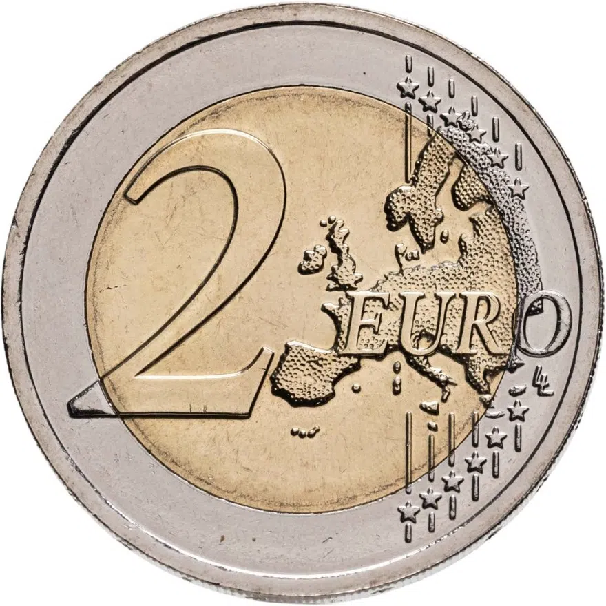 Литва 2 евро 2022 "Сувалкия", реверс
