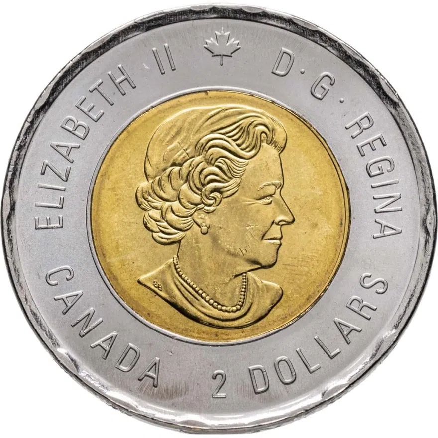 Канада 2 доллара (dollars) 2019 "75 лет высадке союзников в Нормандии (D-Day)", реверс