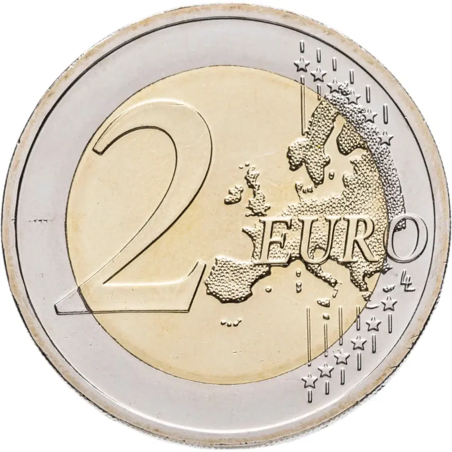 Словакия 2 евро (euro) 2023 "200-летие службы почтовой экспресс-доставки между Веной и Братиславой"