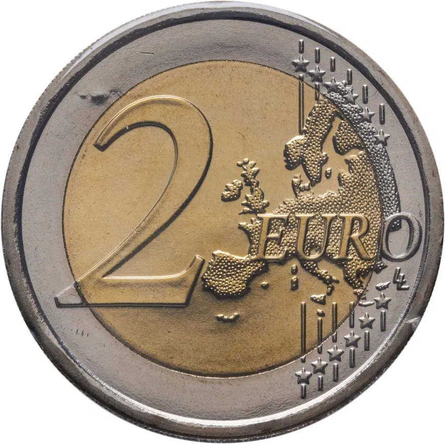 Италия 2 евро (euro) 2022 170 лет Итальянской национальной полиции, в оригинальном блистере, реверс
