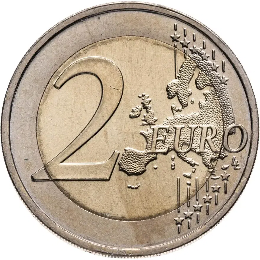 Португалия 2 евро (euro) 2021 Председательство Португалии в Совете ЕС, реверс