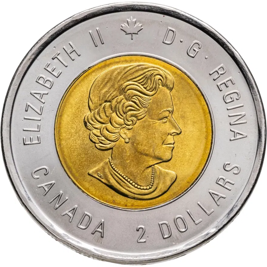 Канада 2 доллара (dollar)  2020 "75 лет окончания Второй мировой войны", реверс