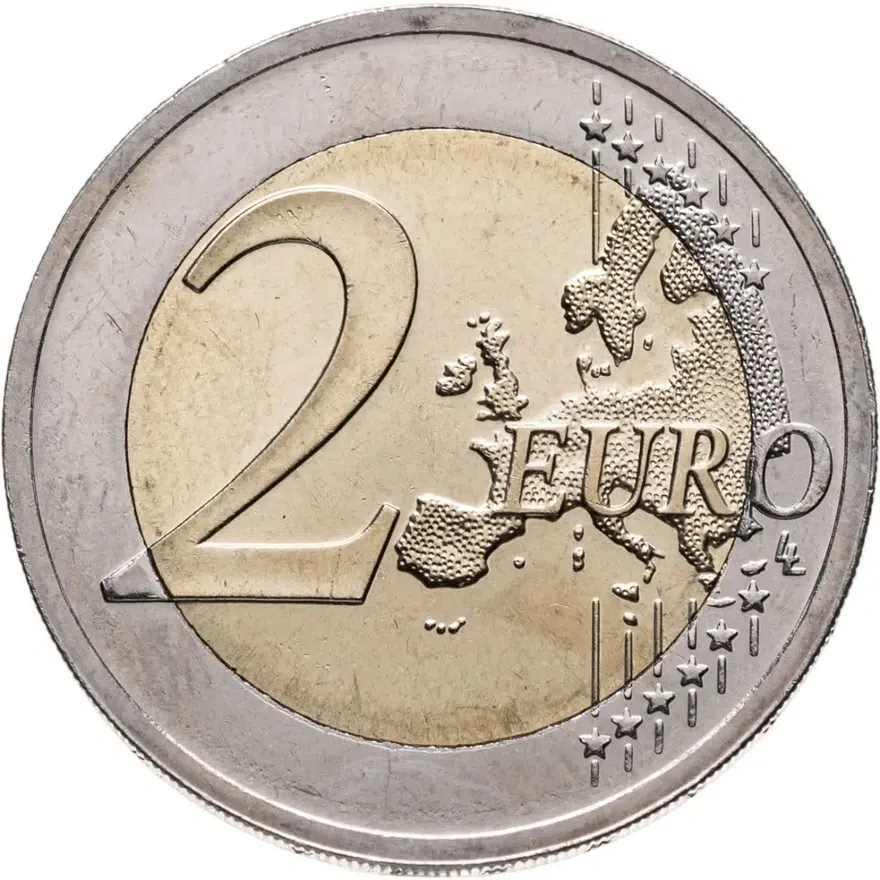 Литва 2 евро (euro) 2020 Этнографические регионы Литвы - Аукштайтия, реверс
