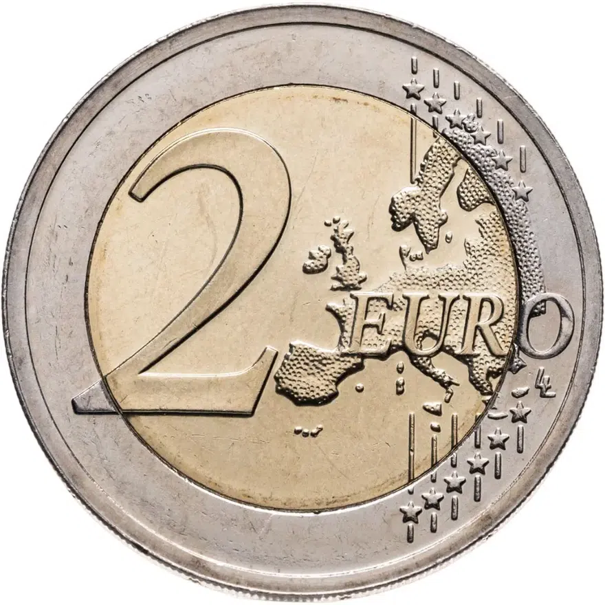 Эстония 2 евро (euro) 2020 200 лет открытию Антарктиды, реверс