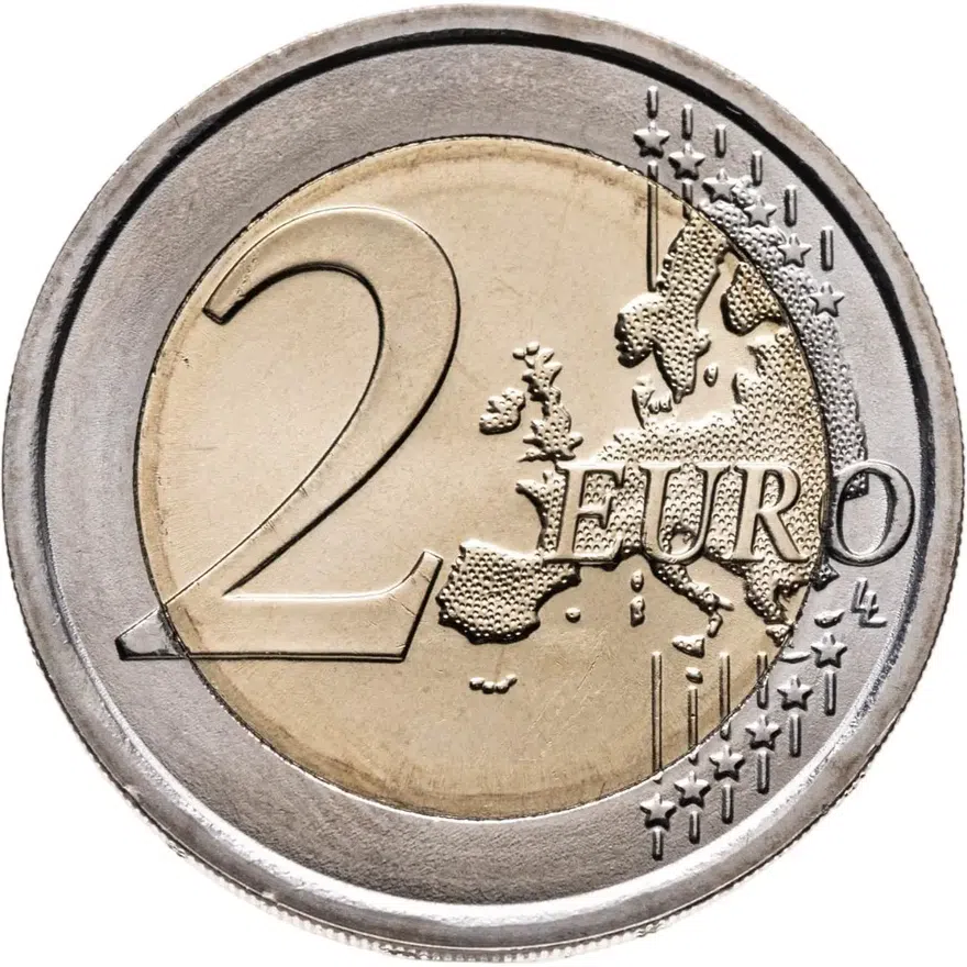 Италия 2 евро (euro) 2019 500 лет со дня смерти Леонардо да Винчи, реверс