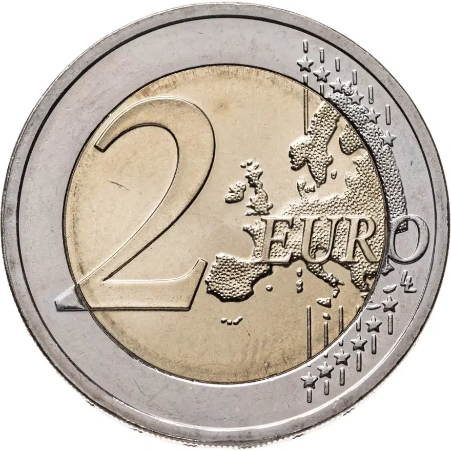 Литва 2 евро (euro) 2019 Сутартинес - Народные литовские многоголосные песни, реверс