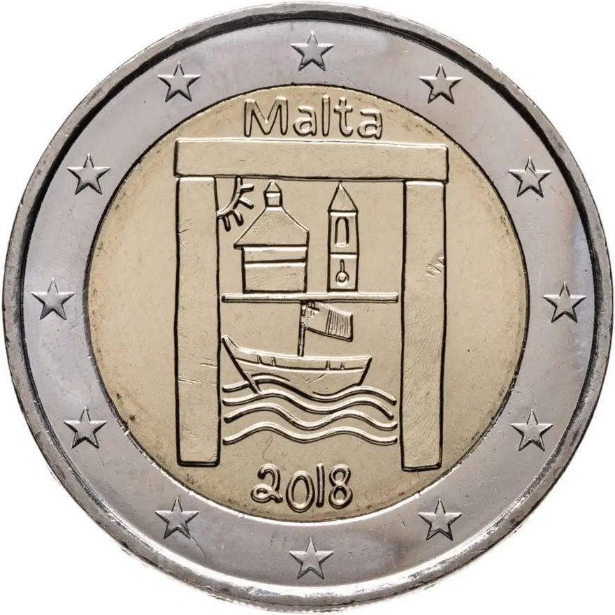Мальта 2 евро (euro) 2018 Культурное наследие Мальты