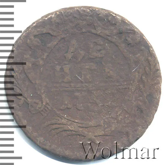 Денга 1752, аверс