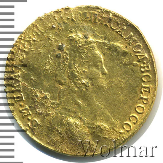 5 рублей 1783 СПБ, реверс
