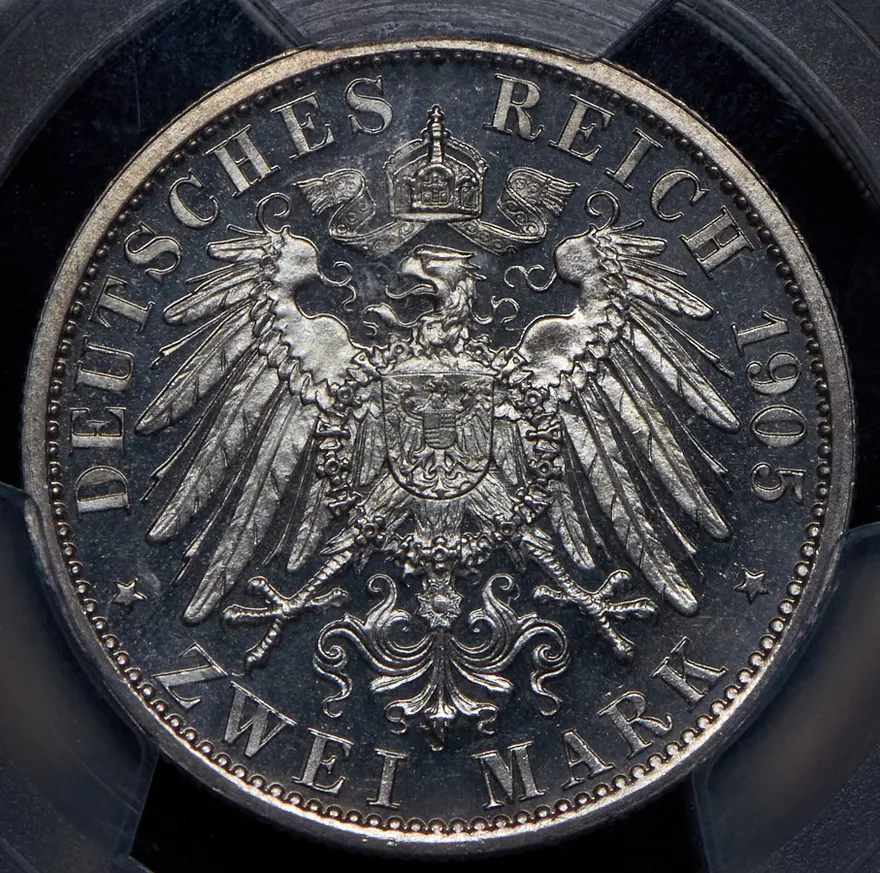 2 марки 1905 L, реверс