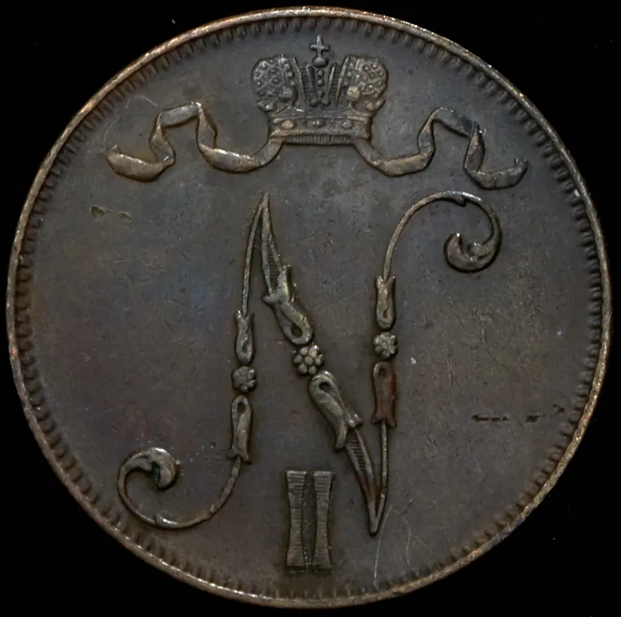5 пенни 1910