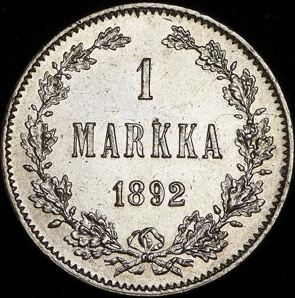 1 марка 1892 L