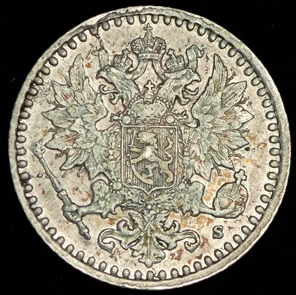 25 пенни 1865 S