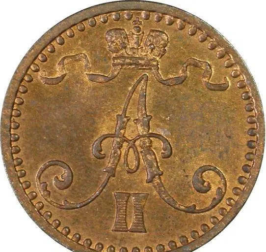 1 пенни 1865