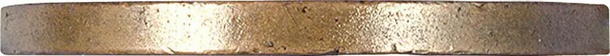1 пенни 1865, гурт