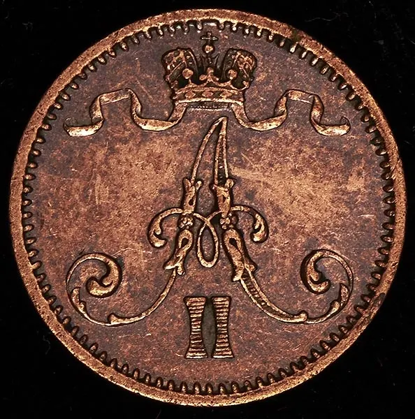 1 пенни 1872
