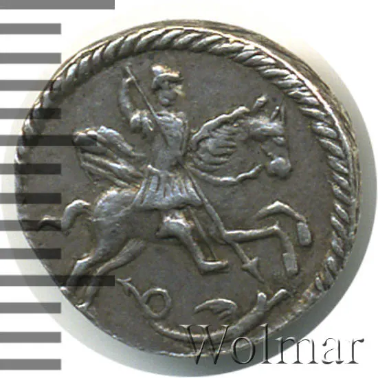 1 копейка 1718 L, новодел, реверс